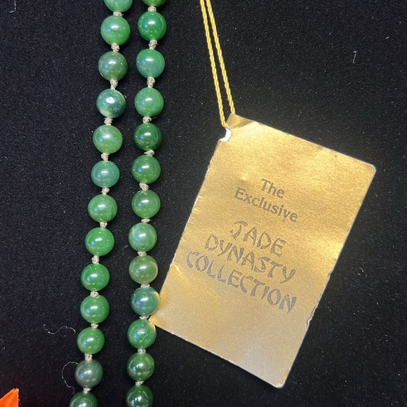 Vintage Jade Necklace The Jade Dynasty Collection - Picture 4 of 6